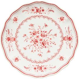 Artikelbild für COSTA NOVA »Vila« Teller flach, ø: 168 mm, white/red