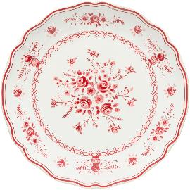 Artikelbild für COSTA NOVA »Vila« Teller flach, ø: 214 mm, white/red