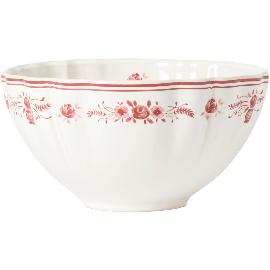 Artikelbild für COSTA NOVA »Vila« Schale, Inhalt: 0,77 Liter, Höhe: 82 mm, ø: 162 mm, white/red