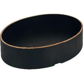 Artikelbild für FRILICH »Unison« Schale, Höhe: 80 mm, Länge: 250 mm, Breite: 350 mm, dunkelgrau