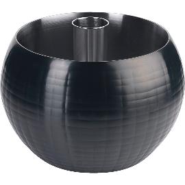 Artikelbild für FRILICH »Carafine« Standfußkugel »Triplet« PVD gehämmert schwarz