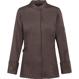Artikelbild für GREIFF Damen-Kochjacke einreihig, Taupe