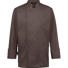 Artikelbild für GREIFF Herren-Kochjacke mit verdeckten Druckknöpfen, taupe