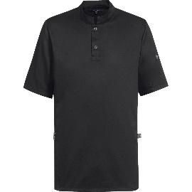 Artikelbild für GREIFF Herren-Kochshirt kurzarm, schwarz