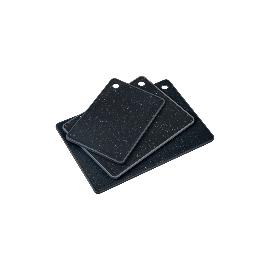 Artikelbild für KESPER Schneidbrett-Set 3-tlg., Höhe: 9 mm, Länge: 360 mm, grau