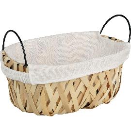 Artikelbild für KESPER Brotkorb Holzgeflecht, Höhe: 110 mm, Länge: 250 mm, Breite: 170 mm