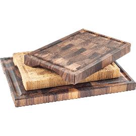 Artikelbild für Holzbrett Eiche, Höhe: 35 mm, Länge: 390 mm, Breite: 300 mm