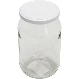 Artikelbild für Vorratsglas weiß, Inhalt: 0,90 Liter, TO 82