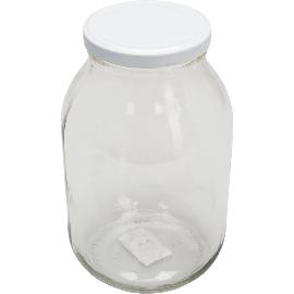 Artikelbild für Vorratsglas weiß, Inhalt: 3,00 Liter, TO 100