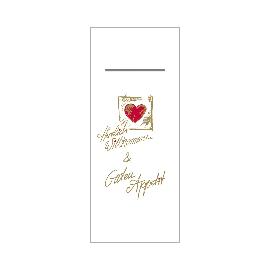 Artikelbild für MANK »Festivity« Bestecktasche, 300 Stück, 1/8Falz, Linclass-Professional