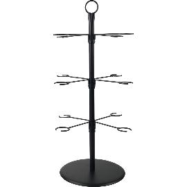 Artikelbild für Glasständer für 12 Gläser, schwarz, Höhe: 645 mm, ø: 335 mm
