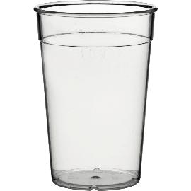Artikelbild für Trinkglas SAN glasklar, Inhalt: 0,40 Liter, /-/ 0,30 Liter, Höhe: 92 mm