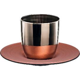 Artikelbild für EISCH »Cosmo Collect« Espresso-Obere mit Untere, platin/kupfer