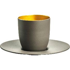 Artikelbild für EISCH »Cosmo Collect« Espresso-Obere mit Untere, gold/schwarz