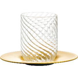 Artikelbild für EISCH »Twist« Kaffee-Obere mit Untere, Inhalt: 0,27 Liter, Höhe: 90 mm, gold