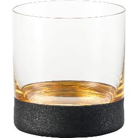 Artikelbild für EISCH »Cosmo« Trinkglas, Inhalt: 0,4 Liter, Höhe: 95 mm, gold/schwarz
