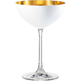 Artikelbild für EISCH »Cosmo« Cocktailschale, Inhalt: 0,25 Liter, Höhe: 170 mm, gold/weiß