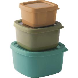 Artikelbild für »Aroma« Vorratsdose 3-tlg., Inhalt:  Liter, Höhe: 100 mm, Länge: 175 mm,