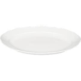 Artikelbild für BAUSCHER »Marie Christine« Platte oval, Fahne, Länge: 355 mm, Breite: 238 mm