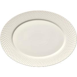 Artikelbild für BAUSCHER »Purity« Platte oval, Fahne, Höhe: 20 mm, Länge: 181 mm, Breite: 132 mm