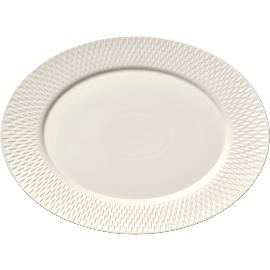 Artikelbild für BAUSCHER »Purity« Platte oval, Fahne, Höhe: 26 mm, Länge: 331 mm, Breite: 245 mm