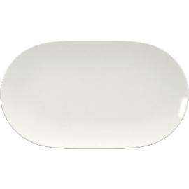 Artikelbild für BAUSCHER »Scope« Platte oval, coup, glatt, white, Höhe: 19 mm, Länge: 231 mm