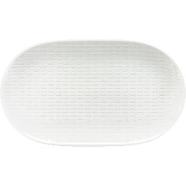 Artikelbild für BAUSCHER »Scope« Platte oval, coup, Struktur, white, Höhe: 25 mm, Länge: 325 mm