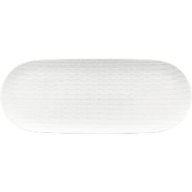 Artikelbild für BAUSCHER »Scope« Platte oval, coup, Struktur, white, Höhe: 23 mm, Länge: 462 mm