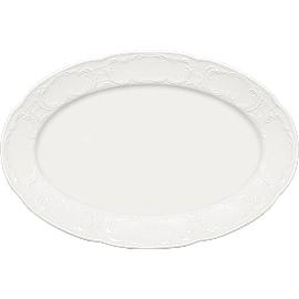 Artikelbild für BAUSCHER »Mozart« Platte oval, Fahne, Höhe: 29 mm, Länge: 280 mm, Breite: 185 mm