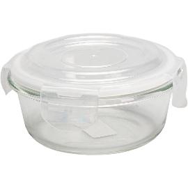 Artikelbild für Vorratsdose Glas, rund, mit Deckel, Inhalt: 0,35 Liter