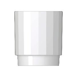 Artikelbild für BAUSCHER »Edge« Schale rund, Inhalt: 0,3 Liter, Höhe: 93 mm, ø: 78 mm, weiß