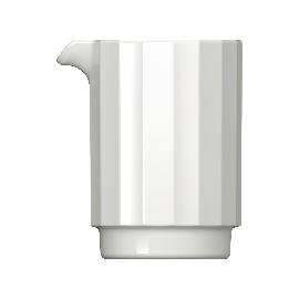 Artikelbild für BAUSCHER »Edge« Gießer ohne Henkel, Inhalt: 0,16 Liter, Höhe: 92 mm, weiß