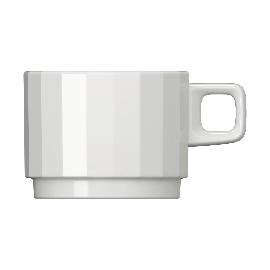 Artikelbild für BAUSCHER »Edge« Kaffee-Obere, Inhalt: 0,2 Liter, Höhe: 61 mm, ø: 78 mm, weiß