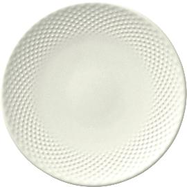 Artikelbild für HEART & SOUL »Pine« Teller flach, rund, coup, Relief, ø: 170 mm, cream