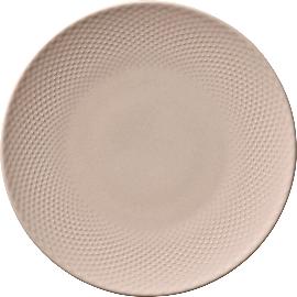 Artikelbild für HEART & SOUL »Pine« Teller flach, rund, coup, Relief, ø: 240 mm, blush