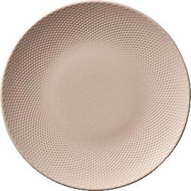 Artikelbild für HEART & SOUL »Pine« Teller flach, rund, coup, Relief, ø: 280 mm, blush