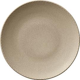 Artikelbild für HEART & SOUL »Pine« Teller flach, rund, coup, Relief, ø: 280 mm, almond