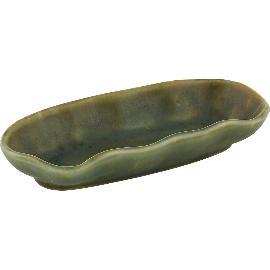 Artikelbild für PLAYGROUND »Nami« Platte oval, Länge: 150 mm, olive