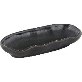 Artikelbild für PLAYGROUND »Nami« Platte oval, Länge: 150 mm, ebony