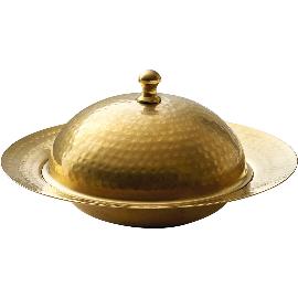 Artikelbild für PLAYGROUND »Vintage« Teller rund mit Cloche, ø: 195 mm, gold