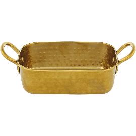 Artikelbild für PLAYGROUND »Vintage« Pfännchen rechteckig, Länge: 145 mm, Breite: 95 mm, gold