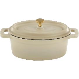 Artikelbild für PLAYGROUND »Cast Iron« Cocotte emailliert, mit Deckel, Inhalt: 0,50 Liter, sand