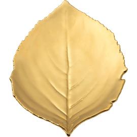 Artikelbild für COSTA NOVA »Hydrangea« Platte, Länge: 218 mm, Breite: 191 mm, Or