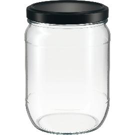 Artikelbild für WECK Schraubglas mit Deckel, 2-tlg., Inhalt: 0,58 Liter, Höhe: 133 mm, TO: 82 mm