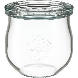 Artikelbild für WECK Tulpenglas mit Deckel, 2-tlg., Inhalt: 0,32 Liter, Höhe: 101 mm, ø: 80 mm