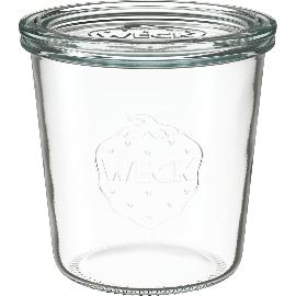 Artikelbild für WECK Sturzglas mit Deckel, 4-tlg., Inhalt: 0,50 Liter, Höhe: 121 mm, ø: 100 mm