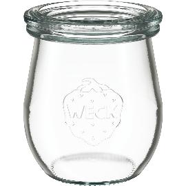 Artikelbild für WECK Tulpenglas mit Deckel, 3-tlg., Inhalt: 0,06 Liter, Höhe: 66 mm, ø: 40 mm