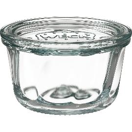 Artikelbild für WECK Guglhupfglas mit Deckel, 4-tlg., Inhalt: 0,22 Liter, Höhe: 72 mm, ø: 100 mm