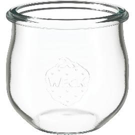 Artikelbild für WECK Tulpenglas ohne Deckel, 6-tlg., Inhalt: 0,37 Liter, Höhe: 90 mm, ø: 80 mm