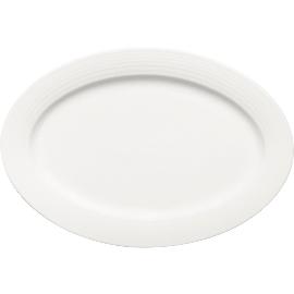 Artikelbild für BAUSCHER »Dialog« Platte oval, Fahne, Länge: 260 mm, Breite: 176 mm